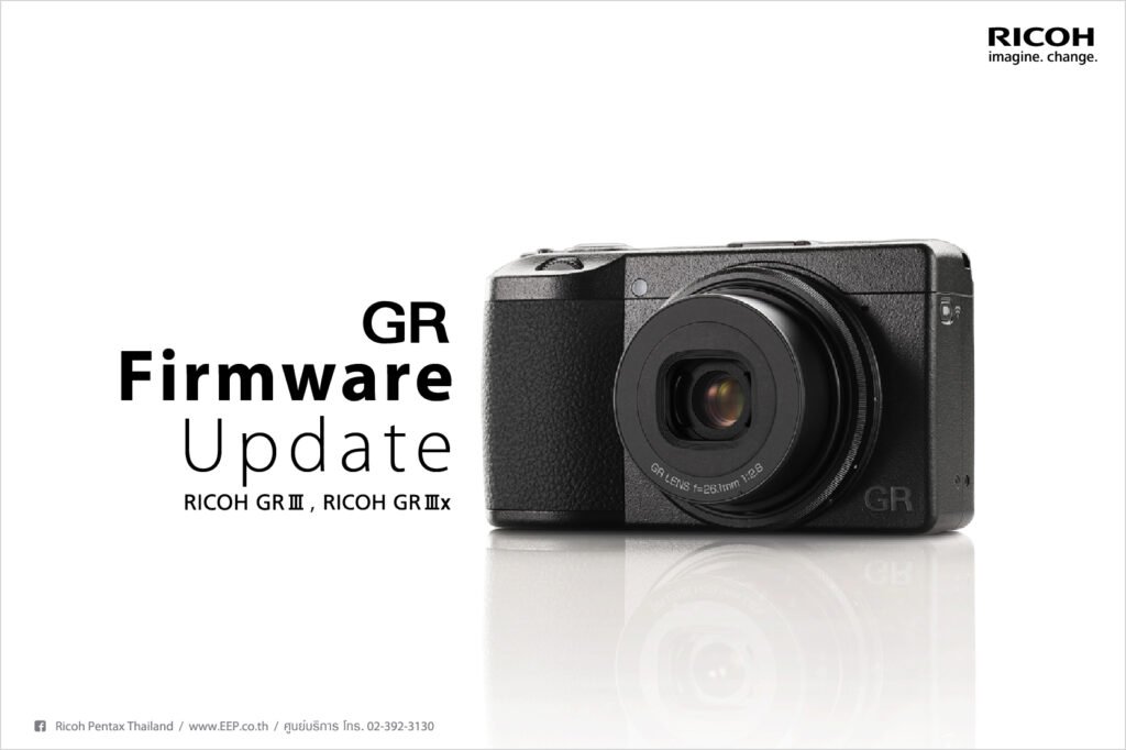 FIRMWARE UPDATE : Ricoh GR III, GR III SE, GR IIIx, GR IIIx UE, GR III ...