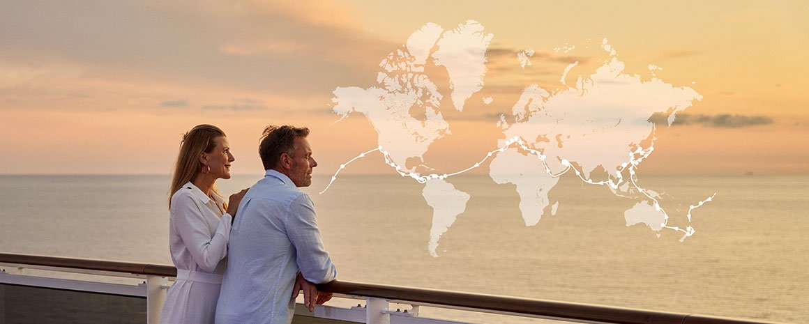 World Cruise Map