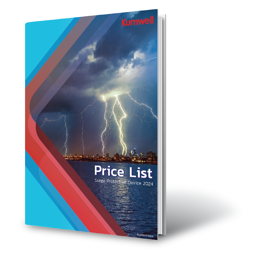 Catalog Kumwell ผลิตภัณฑ์สำหรับระบบป้องกันฟ้าผ่า/ต่อลงดิน/เสิร์จ