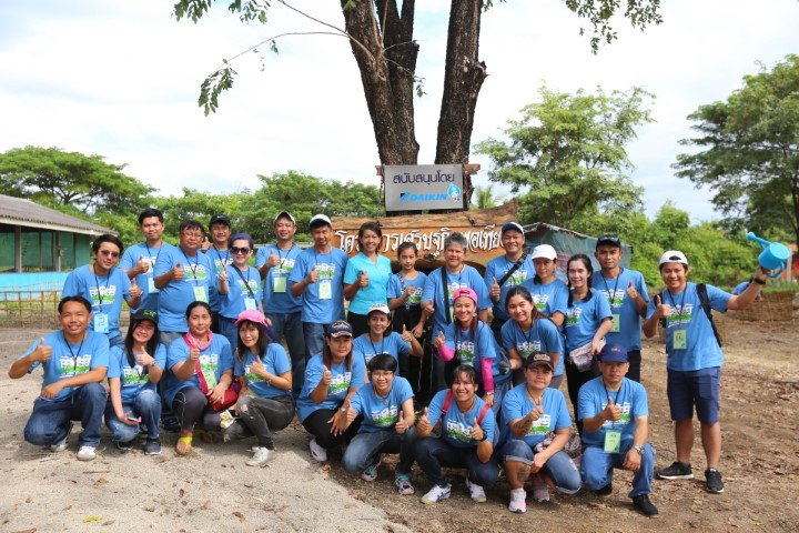 DAIKIN สานต่อโครงการ “ปันรักให้น้อง” ปีที่ 2 สร้างอาคารห้องสมุดคลังปัญญา จ.เพชรบูรณ์