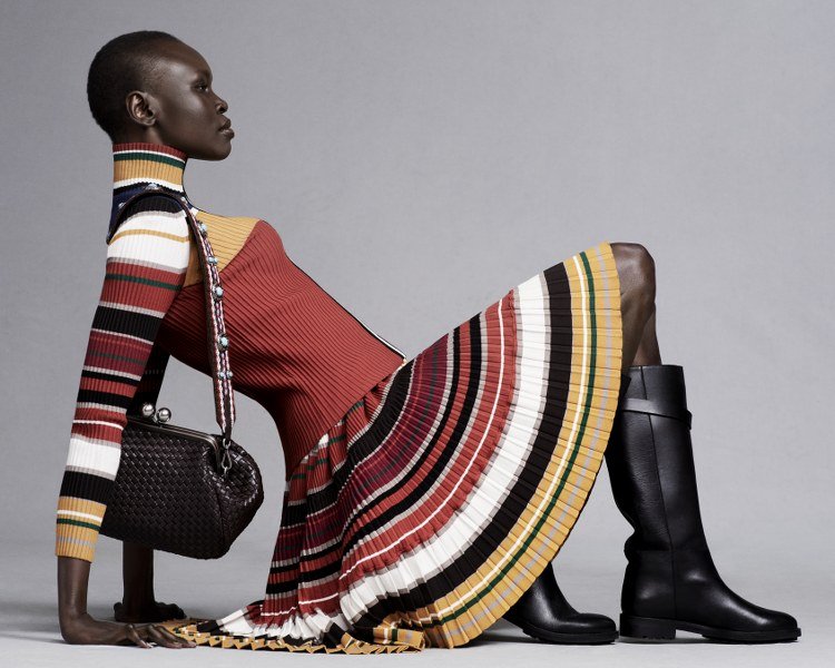 Weekend Max Mara new signature collection FW21 : A.W.orld by Alek Wek