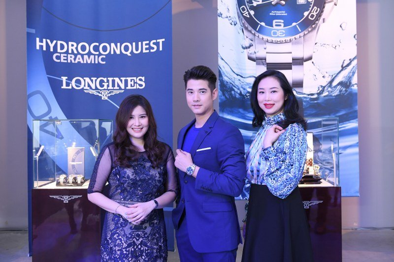 Longines เผยโฉม HydroConquest แรงบันดาลใจจากกีฬาทางน้ำ พร้อม Friend of Longines “มาริโอ้ เมาเร่อ” 