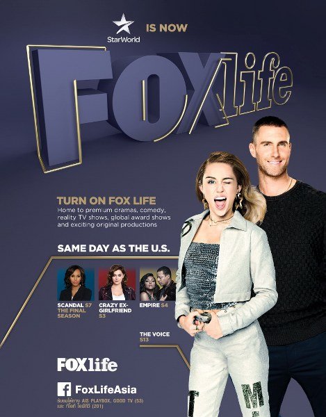 “StarWorld” ประเดิมโฉมใหม่ภายใต้แบรนด์ “FOX life” Get ready to be TURNED ON! “StarWorld” ประเดิมโฉมใหม่ภายใต้แบรนด์ “FOX life” Get ready to be TURNED ON!