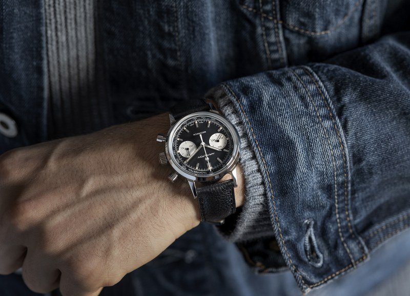 Hamilton INTRA-MATIC CHRONOGRAPH H นาฬิกาโครโนกราฟแบบไขลานรุ่นล่าสุด สไตล์อเมริกันคลาสสิก