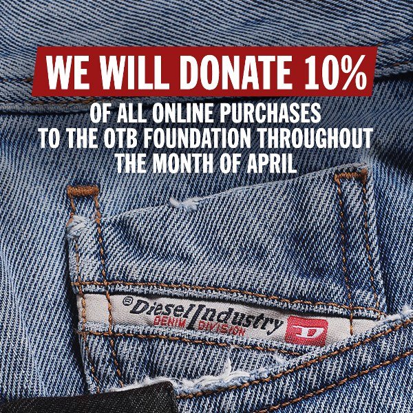 OTB GROUP และ DIESEL ร่วมบริจาคเงินต่อสู้กับไวรัสโคโรน่า OTB GROUP และ DIESEL ร่วมบริจาคเงินต่อสู้กับไวรัสโคโรน่า