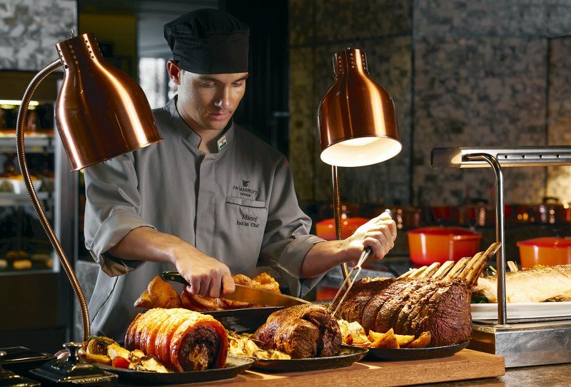 JW CAFÉ บุฟเฟ่ต์นานาชาติ พร้อมครัวเปิด สไตล์อินดัสเตรียล JW CAFÉ บุฟเฟ่ต์นานาชาติ พร้อมครัวเปิด สไตล์อินดัสเตรียล