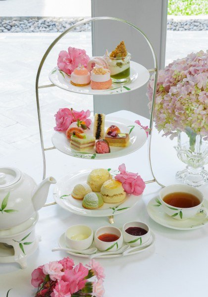 Cherry Blossom Afternoon Tea ณ ออเธอรส์ เลาจน์ โรงแรมแมนดาริน โอเรียนเต็ล กรุงเทพฯ 