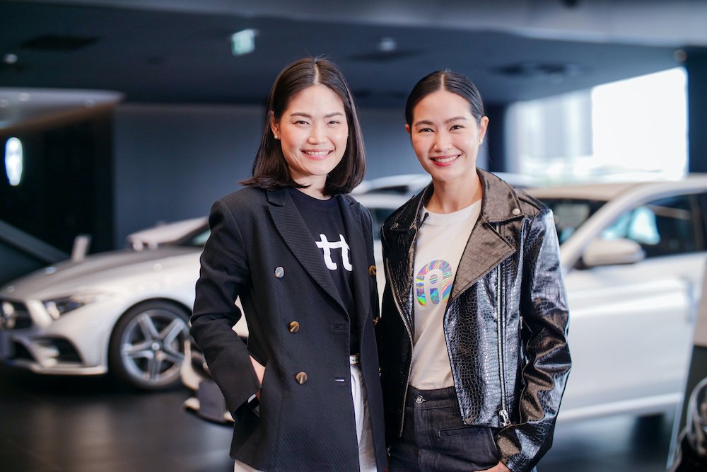 คุณจิตติรัตน์ ตันตสิรินทร์ และ คุณเบญจรัตน์ ตันตสิริ