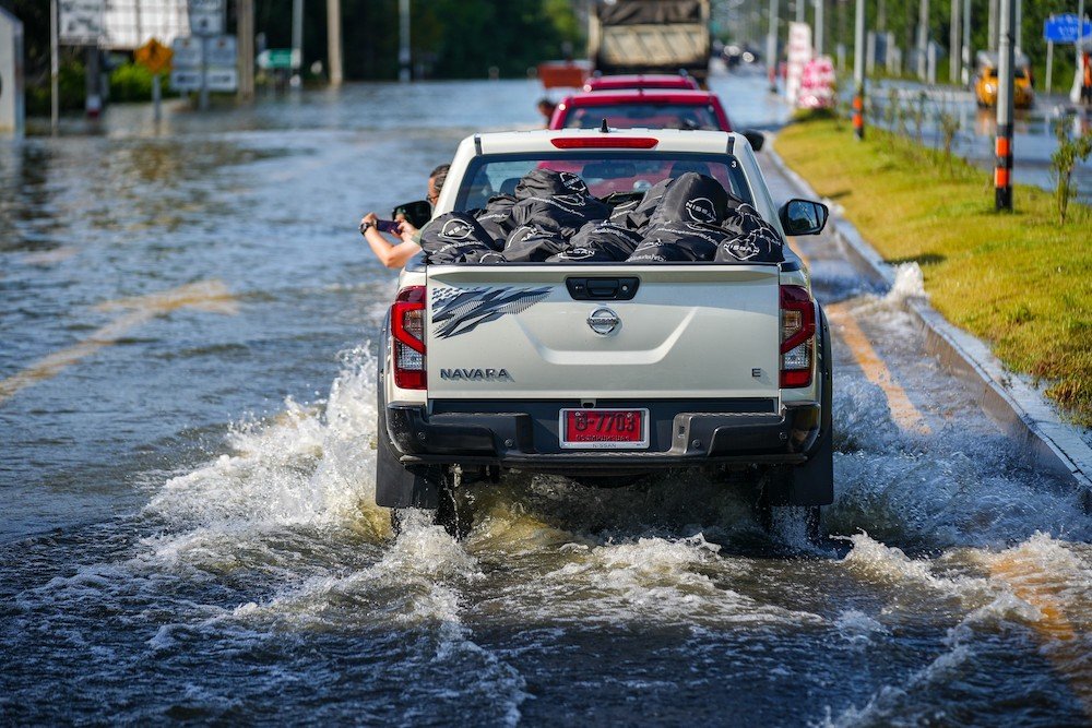 นิสสัน_ช่วยเหลือ_น้ำท่วม