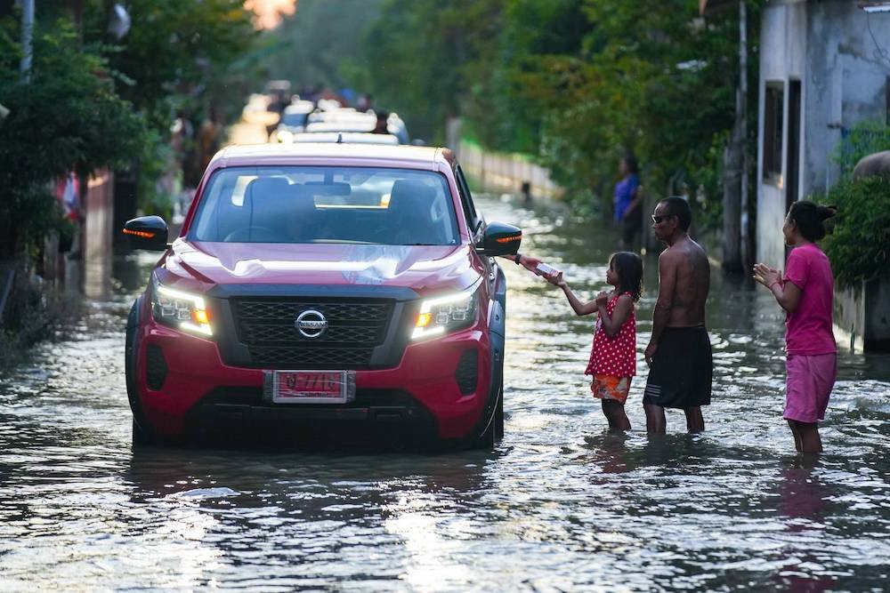 นิสสัน_ช่วยเหลือ_น้ำท่วม