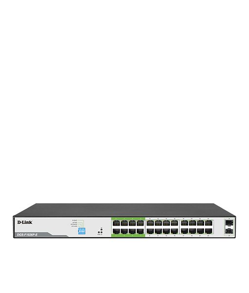 อุปกรณ์เน็ตเวิร์ค, Network, Switch, D-Link, DGS-F1026P-E