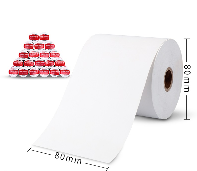 กระดาษพิมพ์ใบเสร็จ, Paper, Thermal Paper, Deli, Deli 3203-CTN, 3203-CTN, DLI-3203-CTN