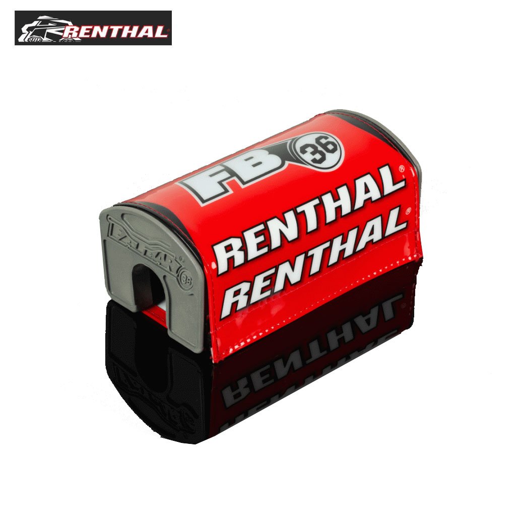 RENTHAL FATBAR 36 PAD, RED BLACK WHITE