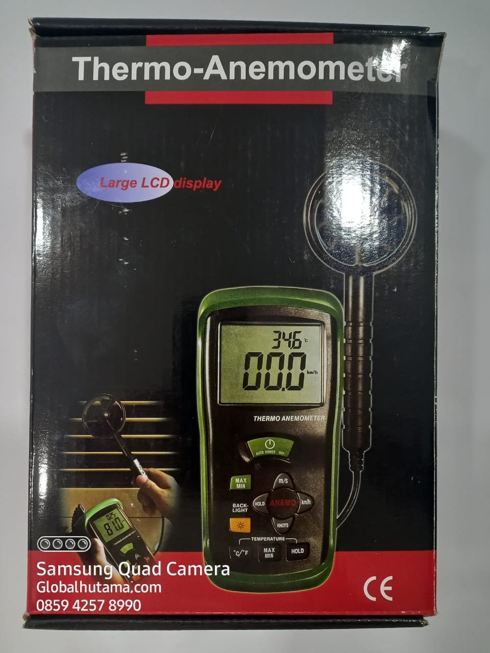 CEM DT 618B Thermo-Anemometer