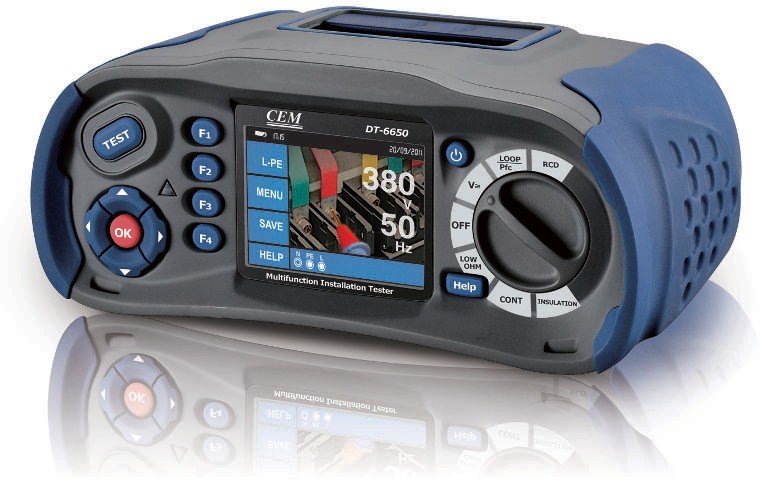 CEM DT-6650 Multifunction Installation Tester