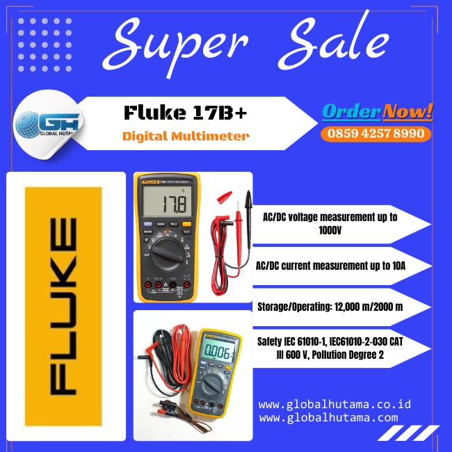 Fluke 17B+ Digital Multimeter