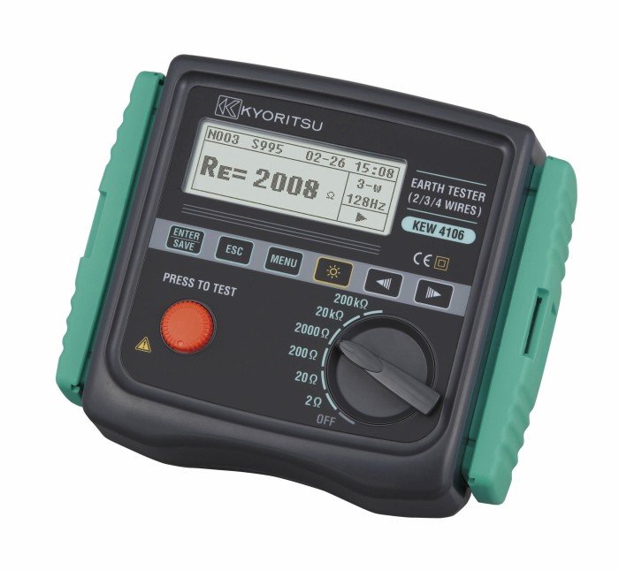 Kyoritsu 4106 Earth Resistance & Resistivity Tester