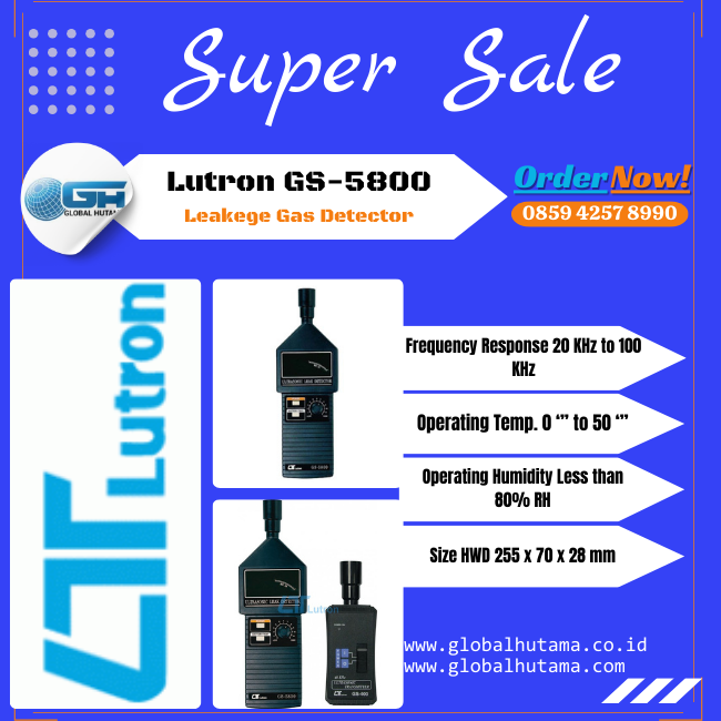 Lutron GS-5800 Leakege Gas Detector