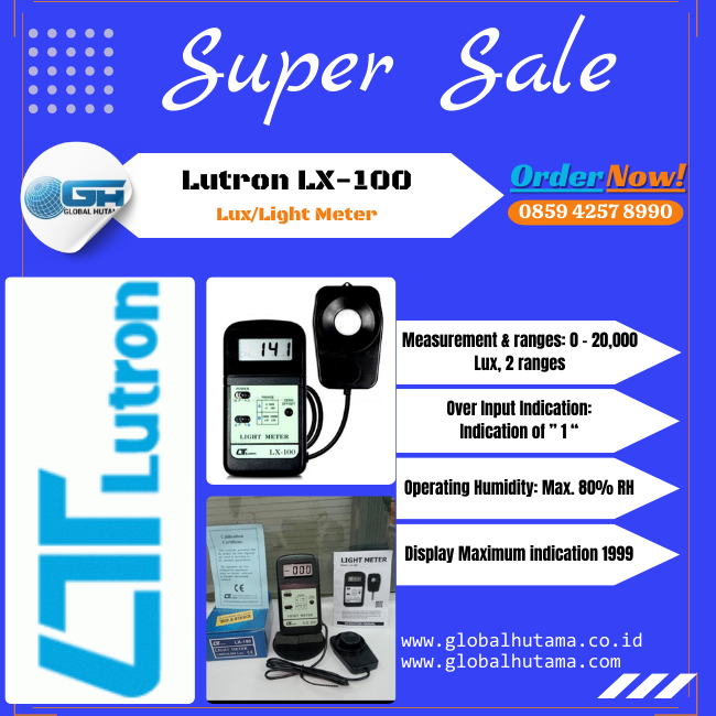 Lutron LX-100 Lux/Light Meter