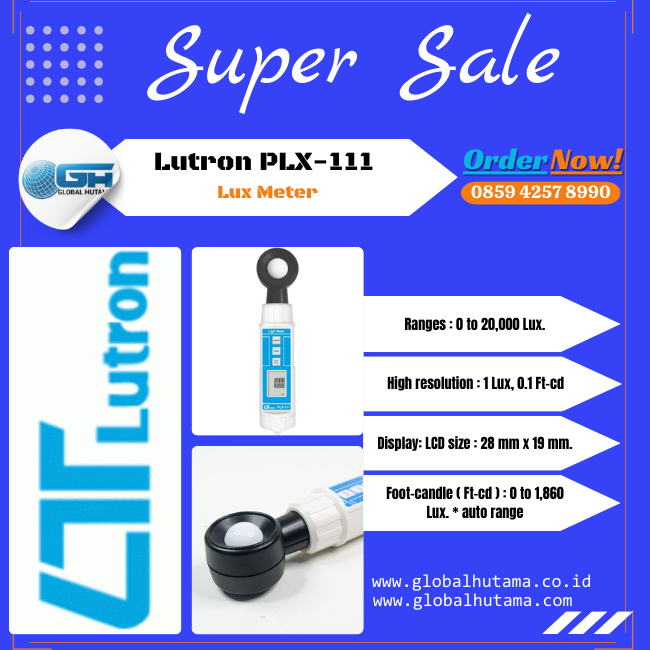 Lutron PLX-111 Lux Meter