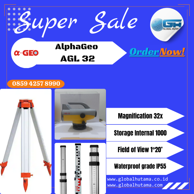 AlphaGeo AGL-32 Digital Automatic Level