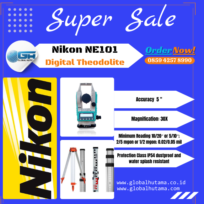 Nikon NE101 Digital Theodolite