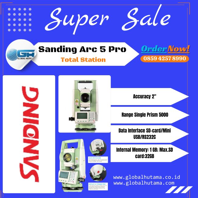 Sanding Arc 5 Pro Total Station