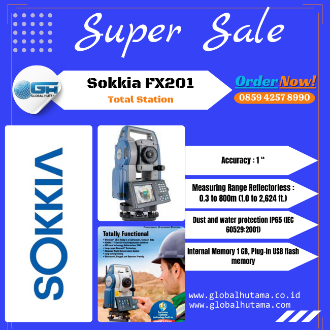 Total Station Sokkia FX201