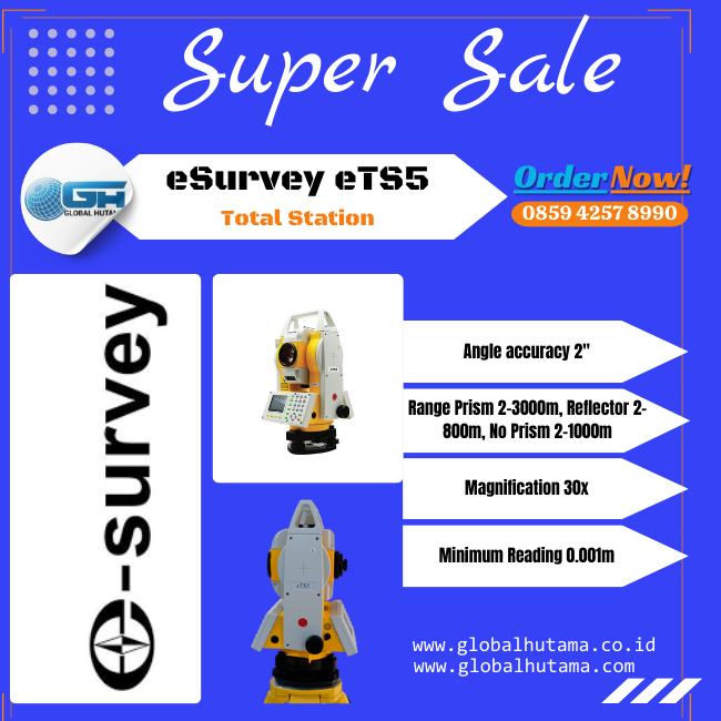 eSurvey eTS5 Total Station