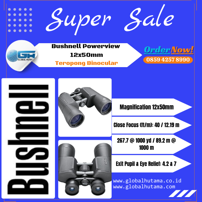 Bushnell powerview12x50