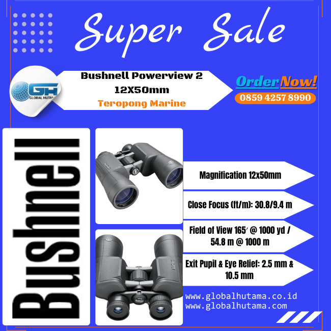 Bushnell Powerview 2 12X50mm