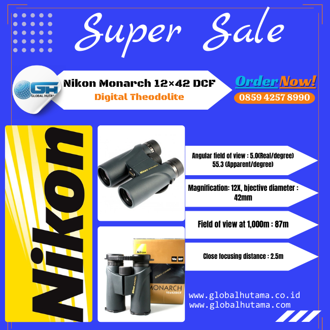 Nikon Monarch 12×42 DCF