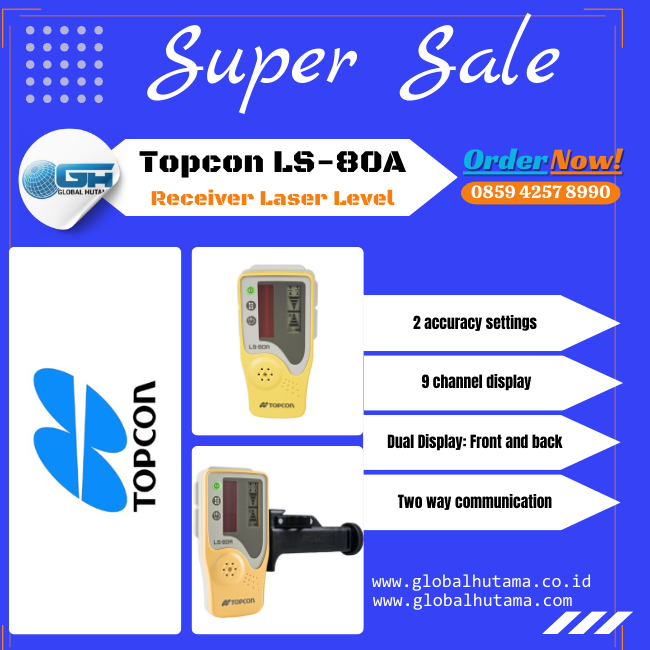Topcon LS-80A Receiver Laser Level