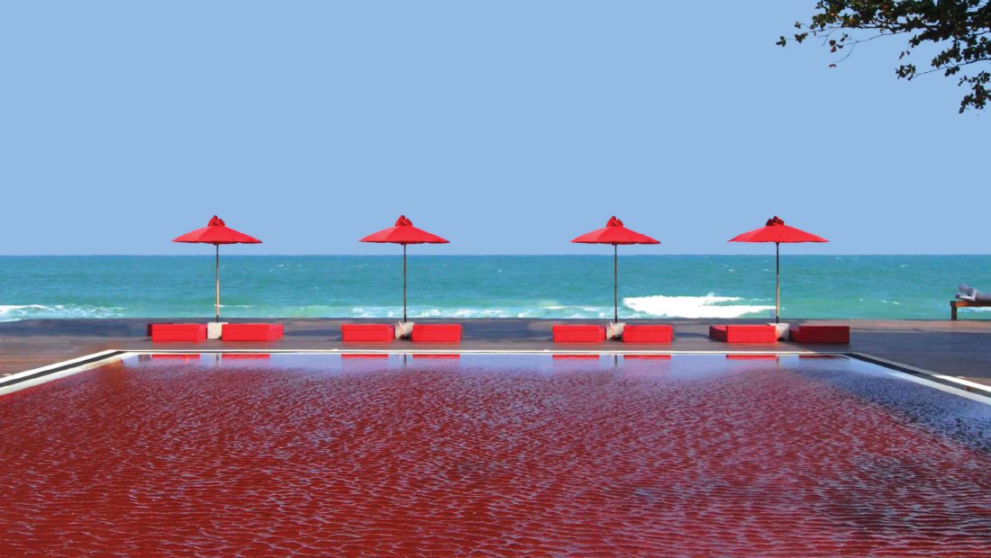 The Library Koh Samui Chaweng Beach Red Pool