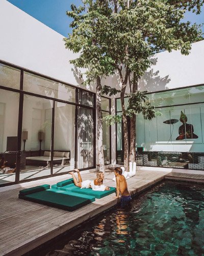 The Library Koh Samui Chaweng Beach Pool Villa