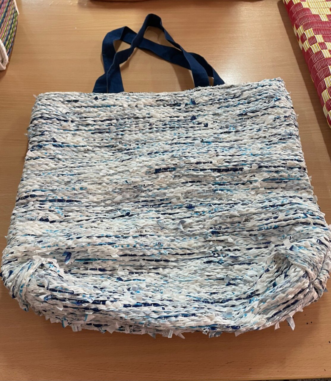 Shopping Bags Made from Milk Bags
