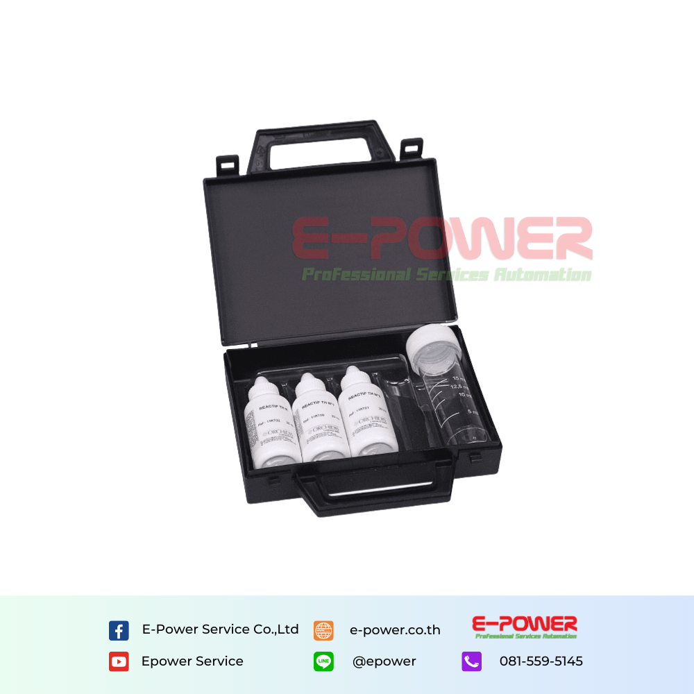 AQUALABO TA, TAC or TA/TAC test kit – 5-240°F – 1 drop = 5°F