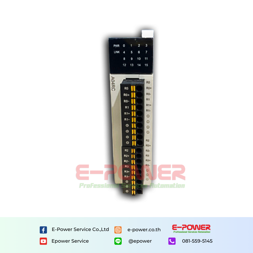 Card-type PLC Temperature I/O Modules