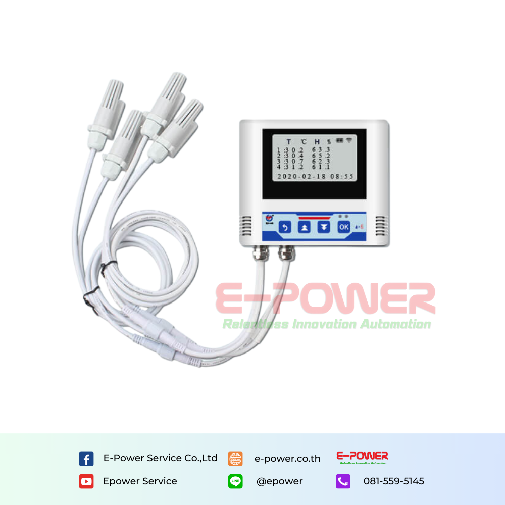 Renke RS-WS-2-EX Multi Channel Temperature And Humidity Data Logger