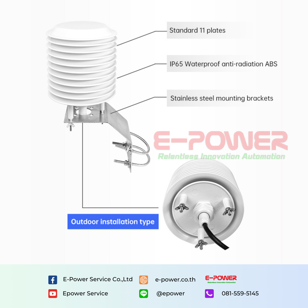 Temperature Humidity Sensor Rika Rika RK330-01 Atmospheric Temperature, Humidity & Pressure Sensor