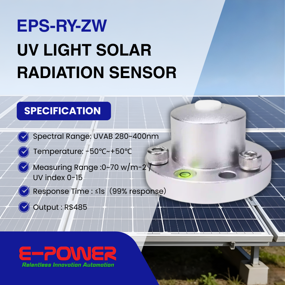 Uv Rays Sensor EPS-RY-ZW UV Light Solar Radiation Sensor