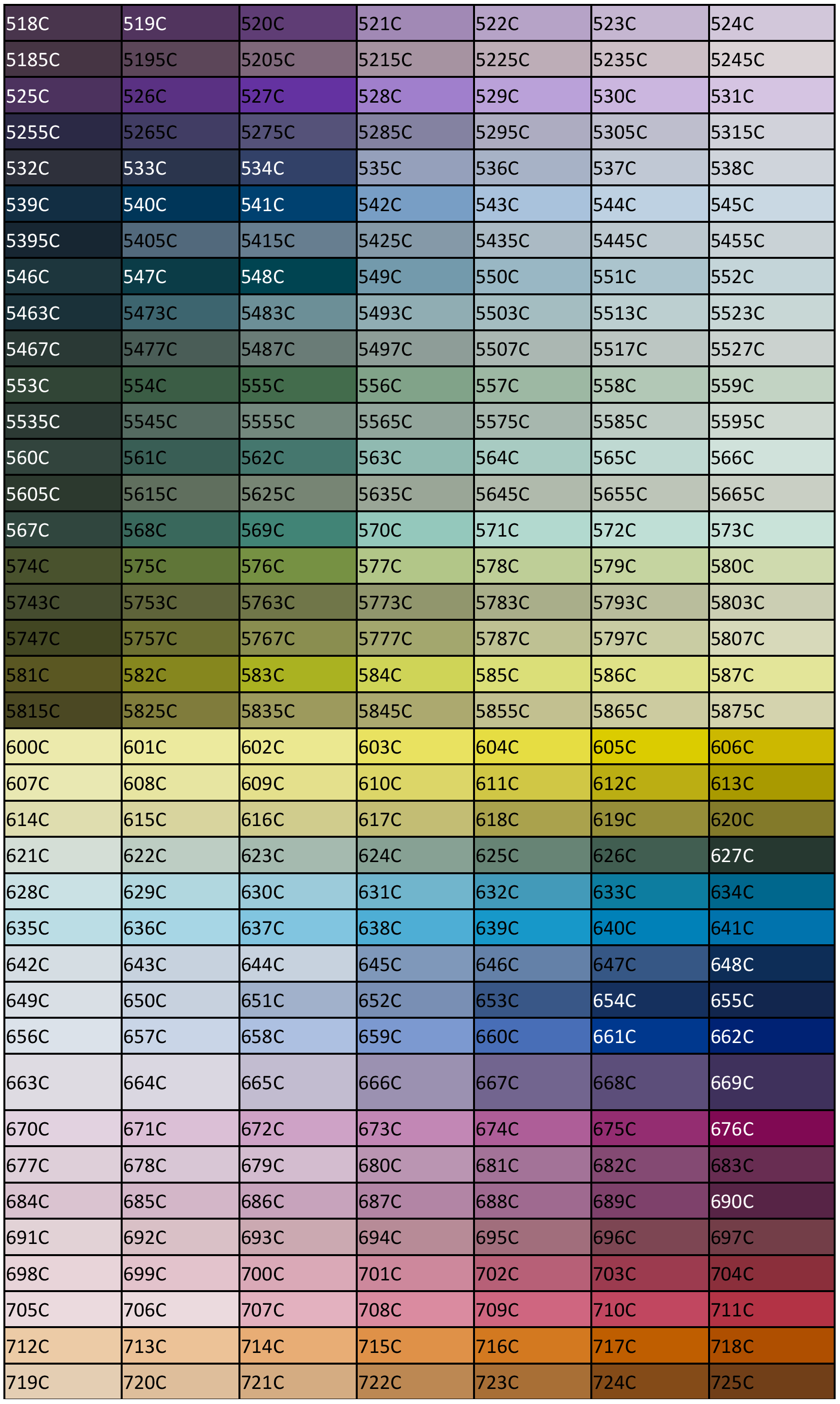 สี และ ฟอนต์