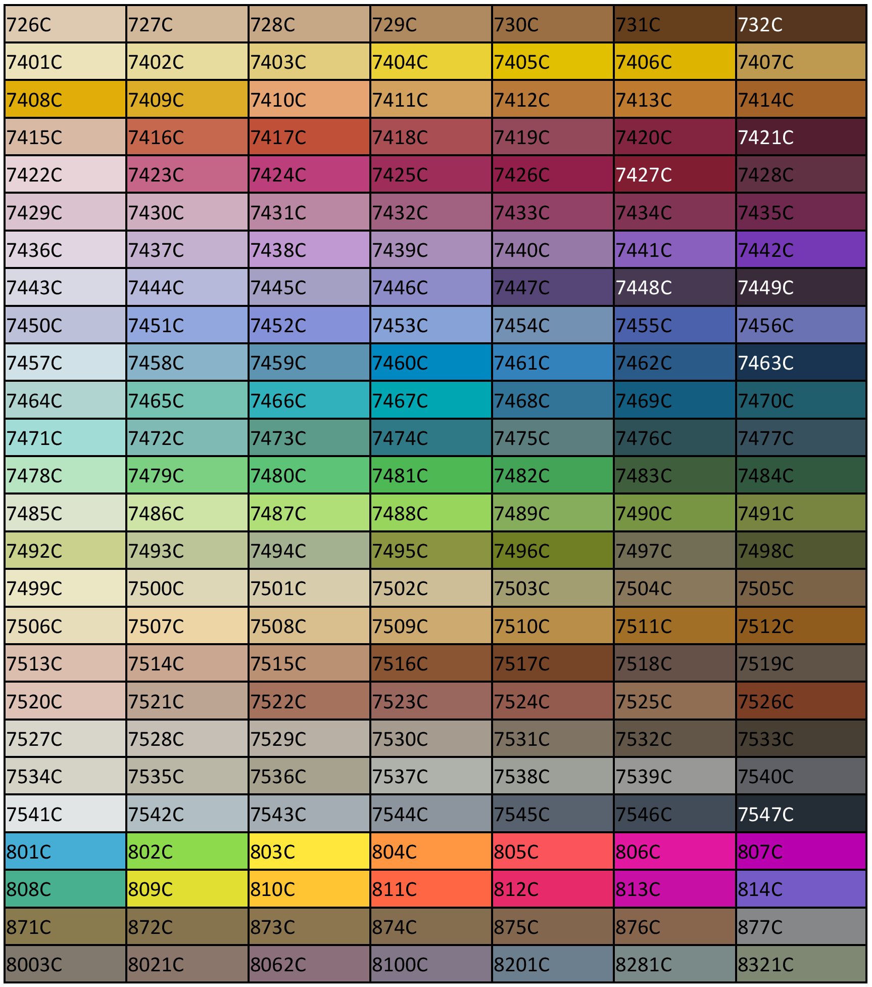 สี และ ฟอนต์