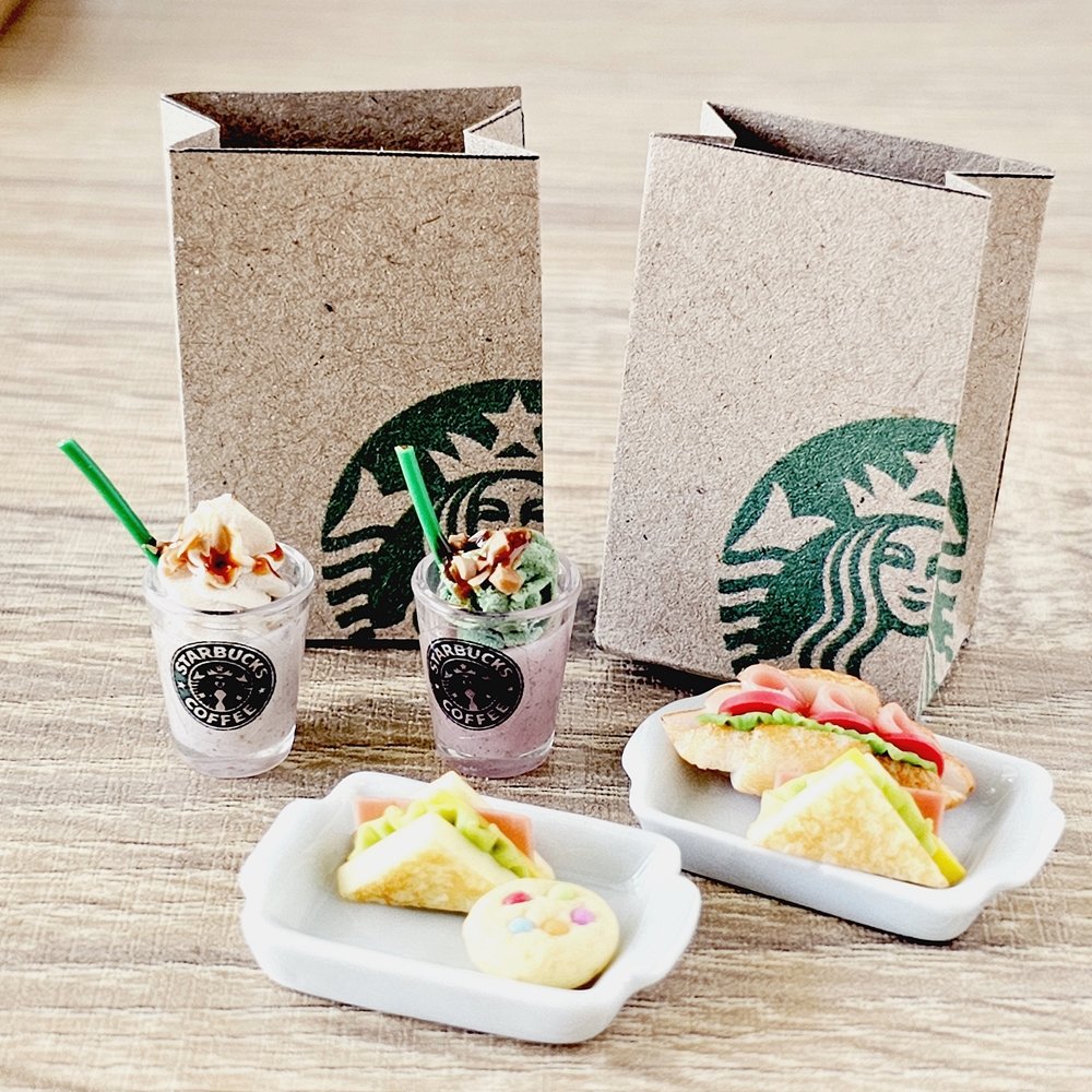 Starbuck Coffee Sandwich bag Set