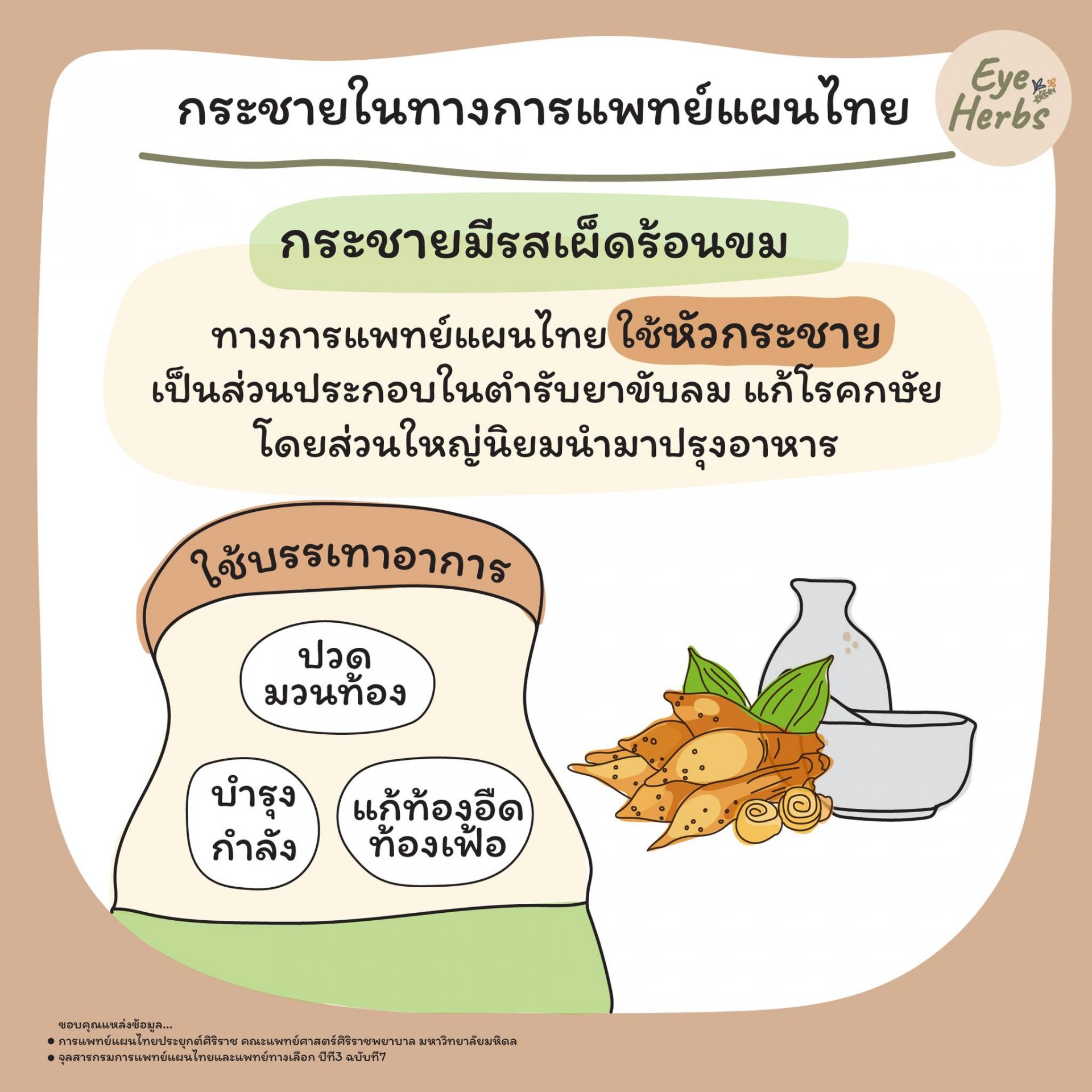 Kaempferia in Thai traditional medicine
