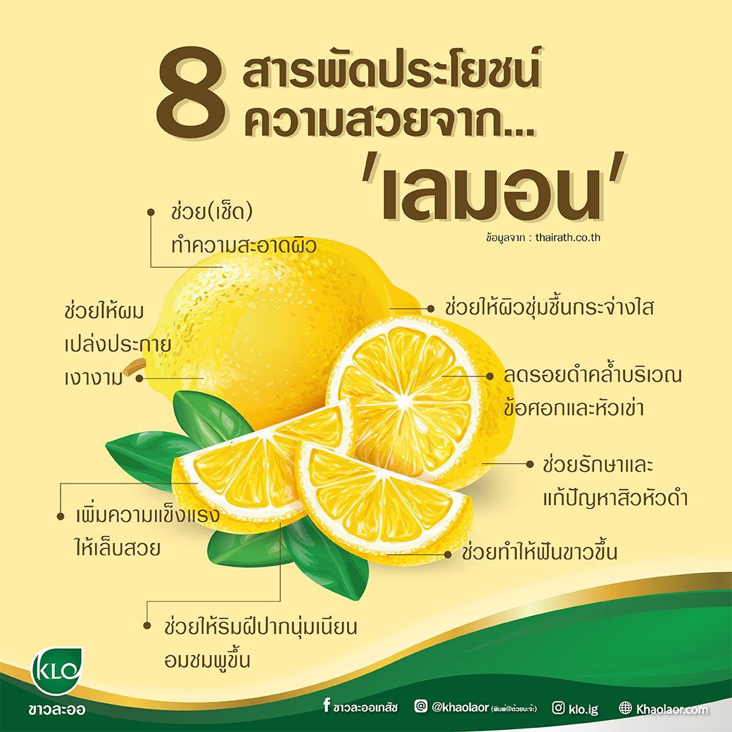 8 beauty benefits from lemon