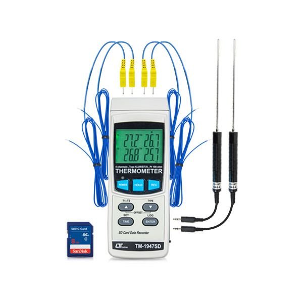 4 CHANNELS THERMOMETER  รุ่น TM-1947SD