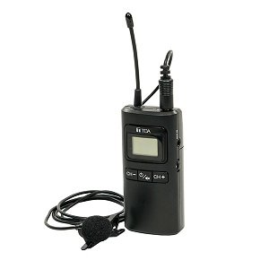 ทัวร์ไกด์ไร้สายดิจิตอล สำหรับผู้พูด TOA WG-D100T Digital Wireless Guide Transmitter