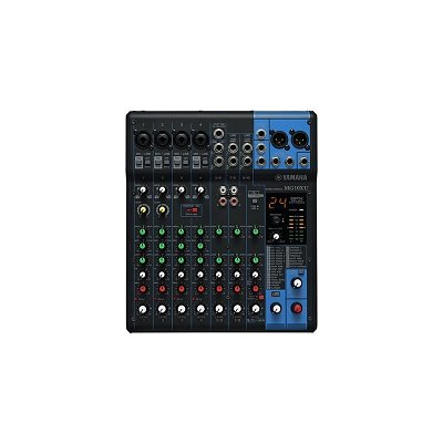 มิกเซอร์ YAMAHA MG10XU Analog Mixer 10 Input (4 mono + 3 stereo) 1 Stereo Bus 1 AUX , USB , Cubase Al , Effects
