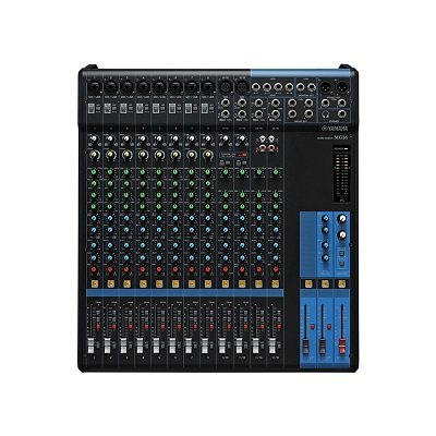 มิกเซอร์ YAMAHA MG16 Analog Mixer 16 Input (8 mono + 4 stereo) 4 Group Buses + 1 Stereo Bus 4 Aux